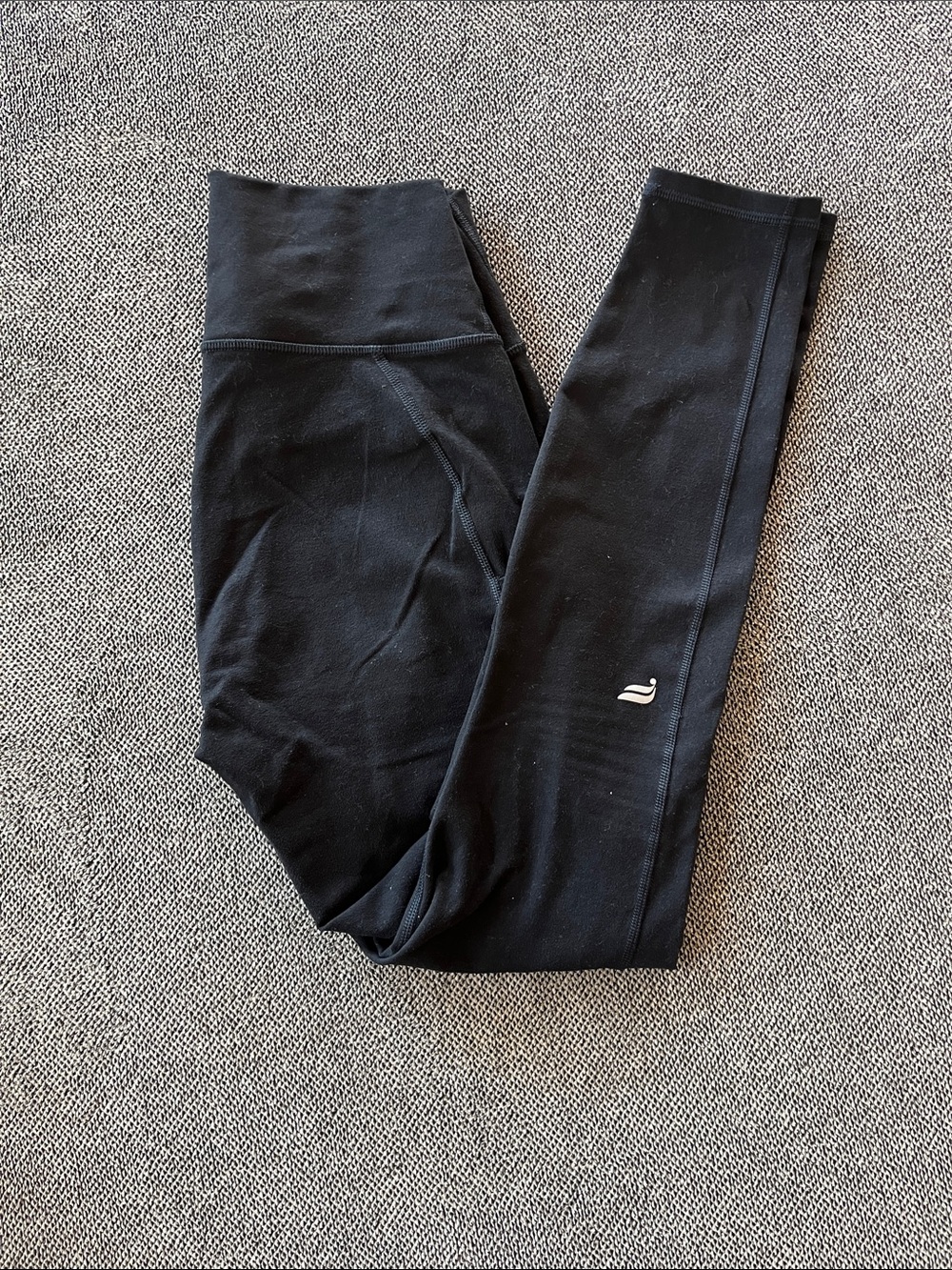 Fabletics Black On-the-Go Leggings with Side Pocket